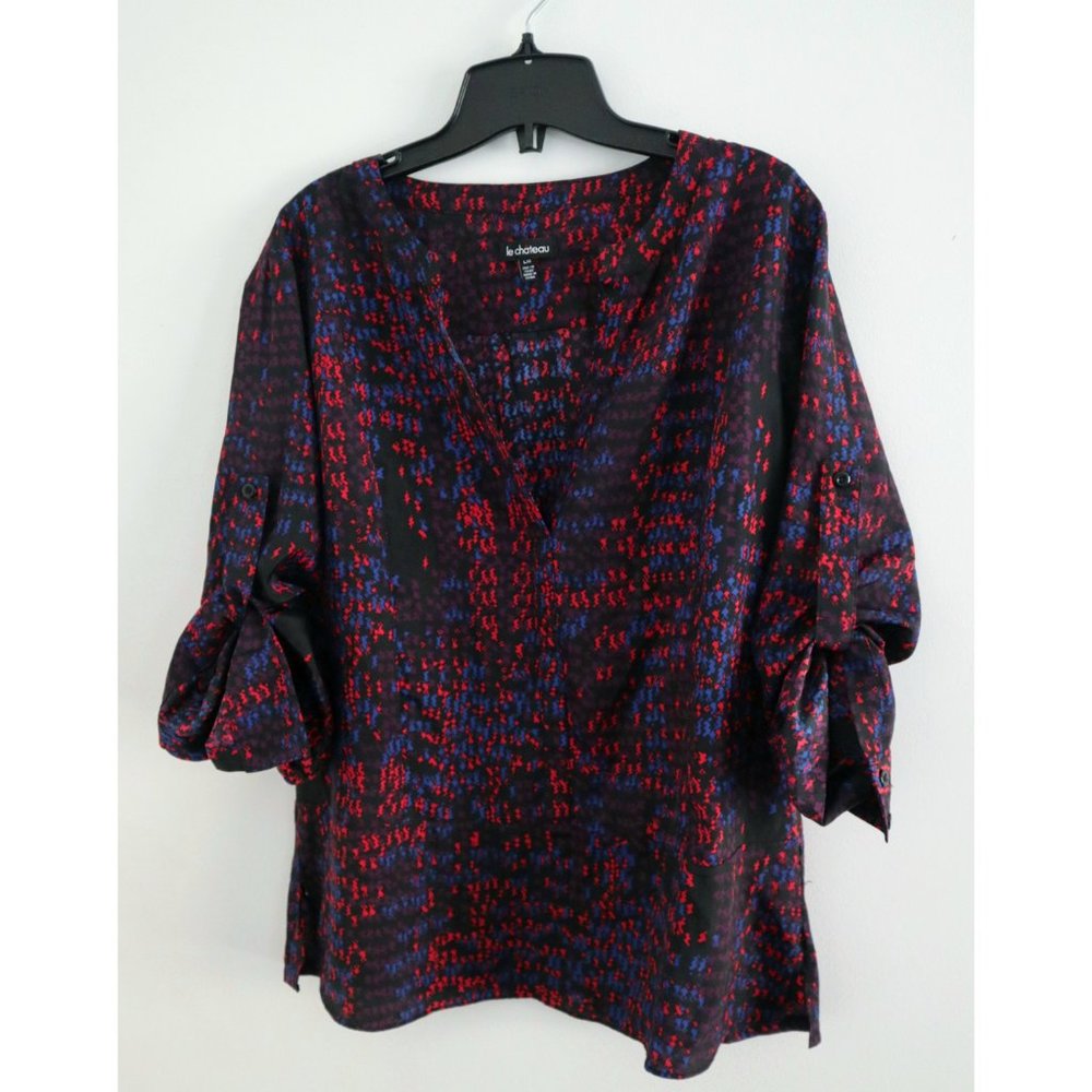 Le Château Printed Blouse